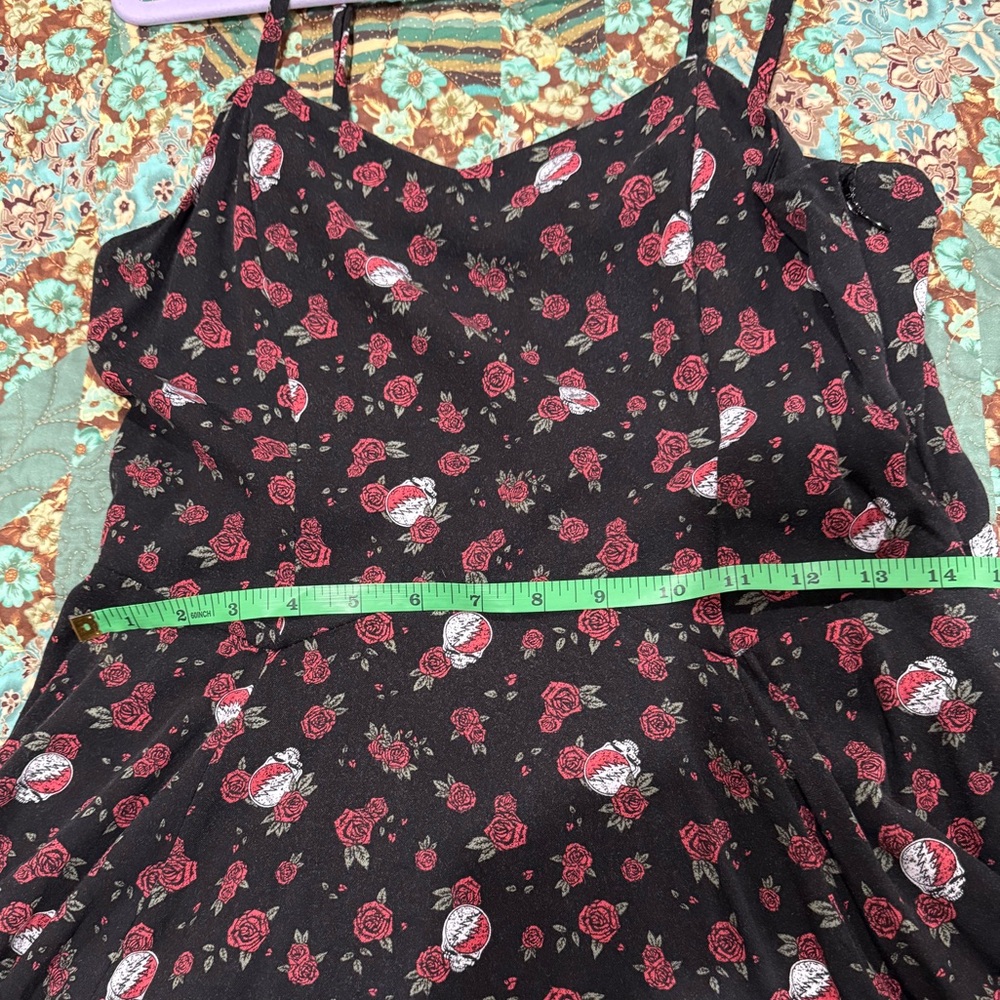 Grateful Dead by junk food spaghetti strap dress size large - Picture 5 of 9